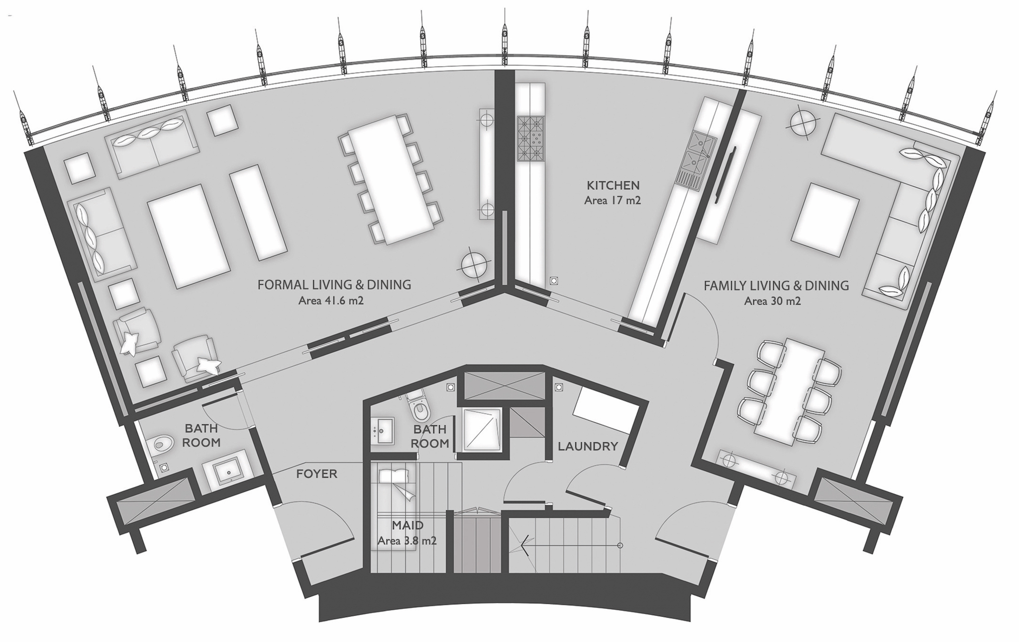4 Bedroom Duplex